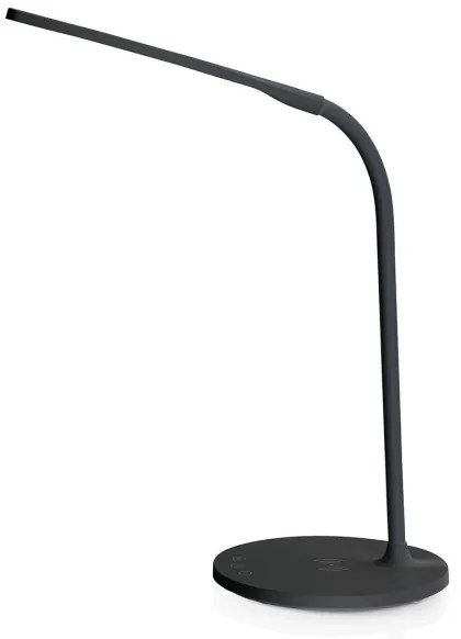 Nedis LTLGQ4M2BK - Stm. lampa s bezdr. nabíjaním Qi LED/5,5W/230V 2700-6500K