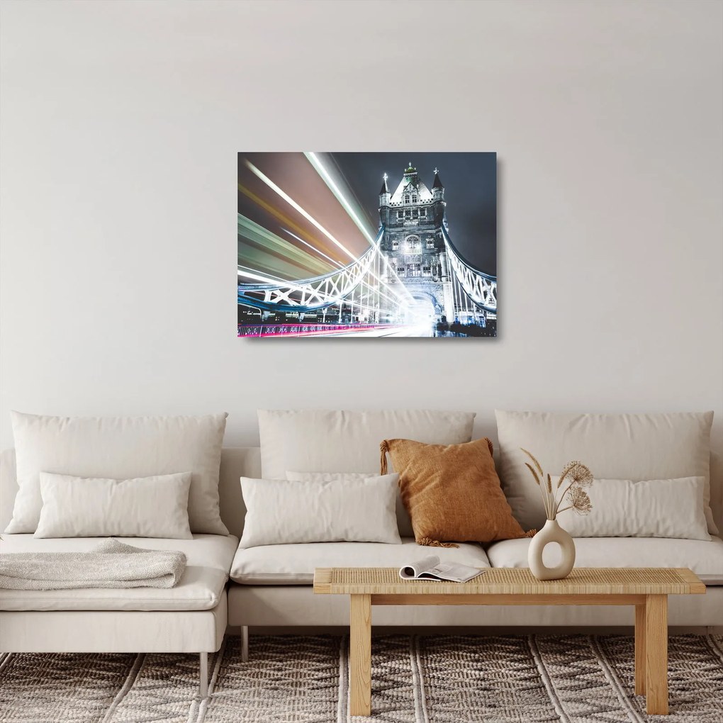 Sklenený obraz Tower Bridge (70x50 cm)