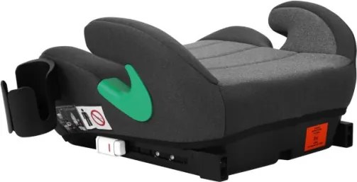 Detský podsedák do auta Cabby 35 sivý