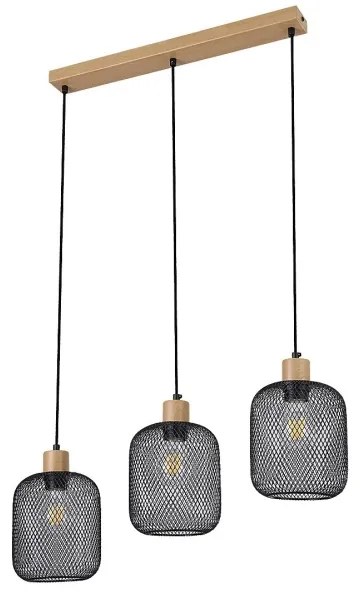 Rabalux 3132 - Luster na lanku GRENDEL 3xE27/60W/230V