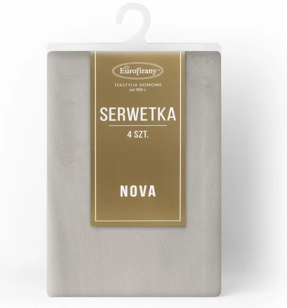 SADA 4 KS PRESTIERANIE NA STÔL MELINDA 40X30 CM STRIEBORNÁ