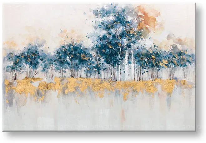 Maľovaný obraz na stenu ABSTRAKT 90x60 cm | rôzne rozmery