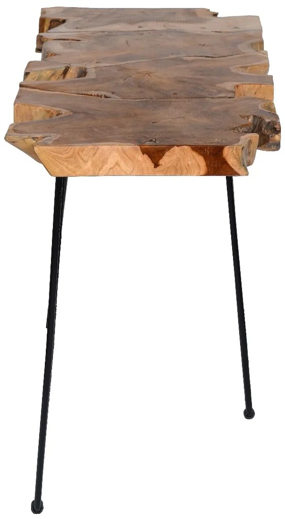 KONZOLA Z TEPANÉHO ŽELEZA 110X45X70CM