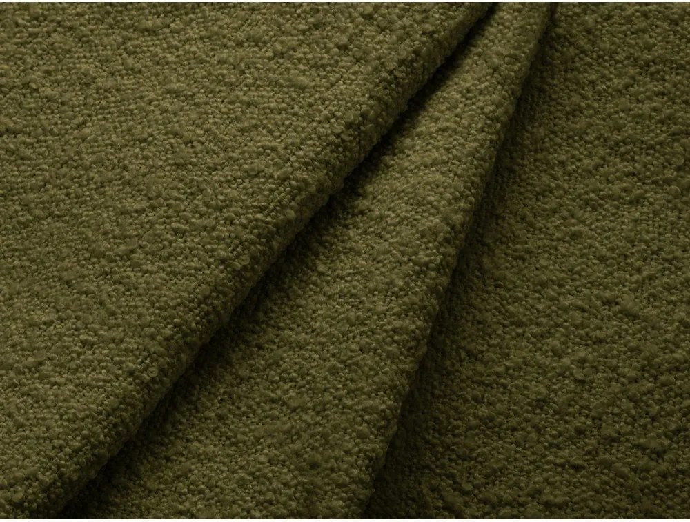 Zelená rozkladacia/s úložným priestorom pohovka z textílie buklé 222 cm Bali – Cosmopolitan Design