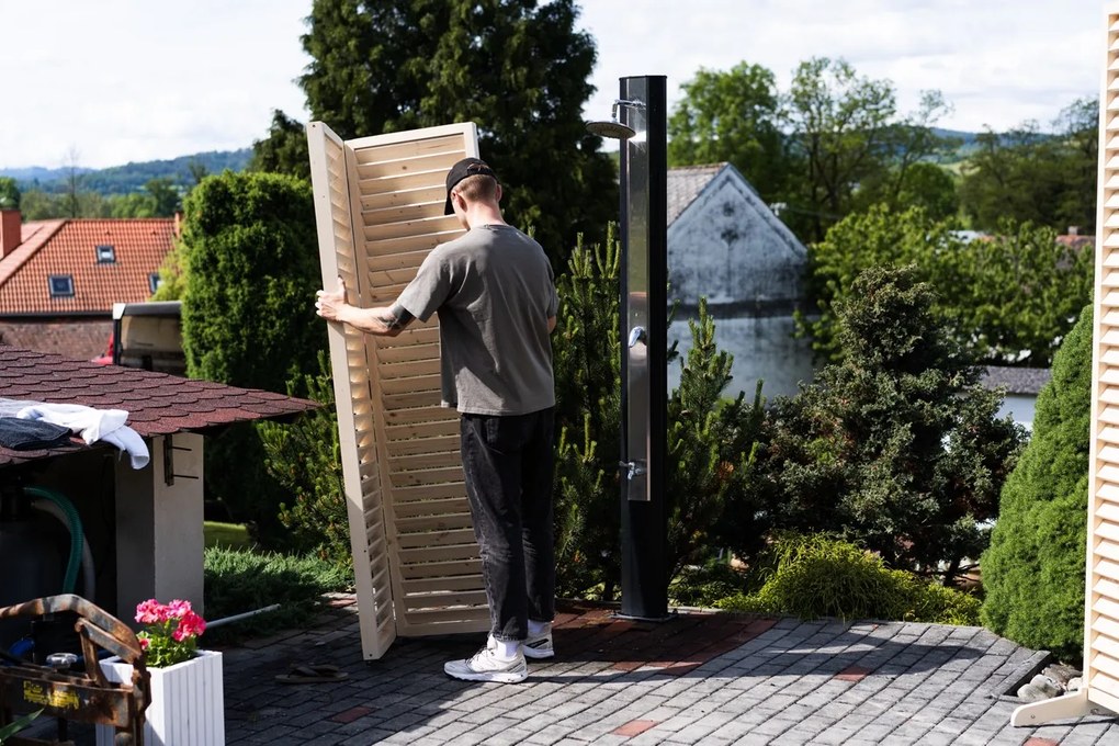 Venkovní skládací paraván 2dílný Rozmery (cm): 100x5,5, ma. 223