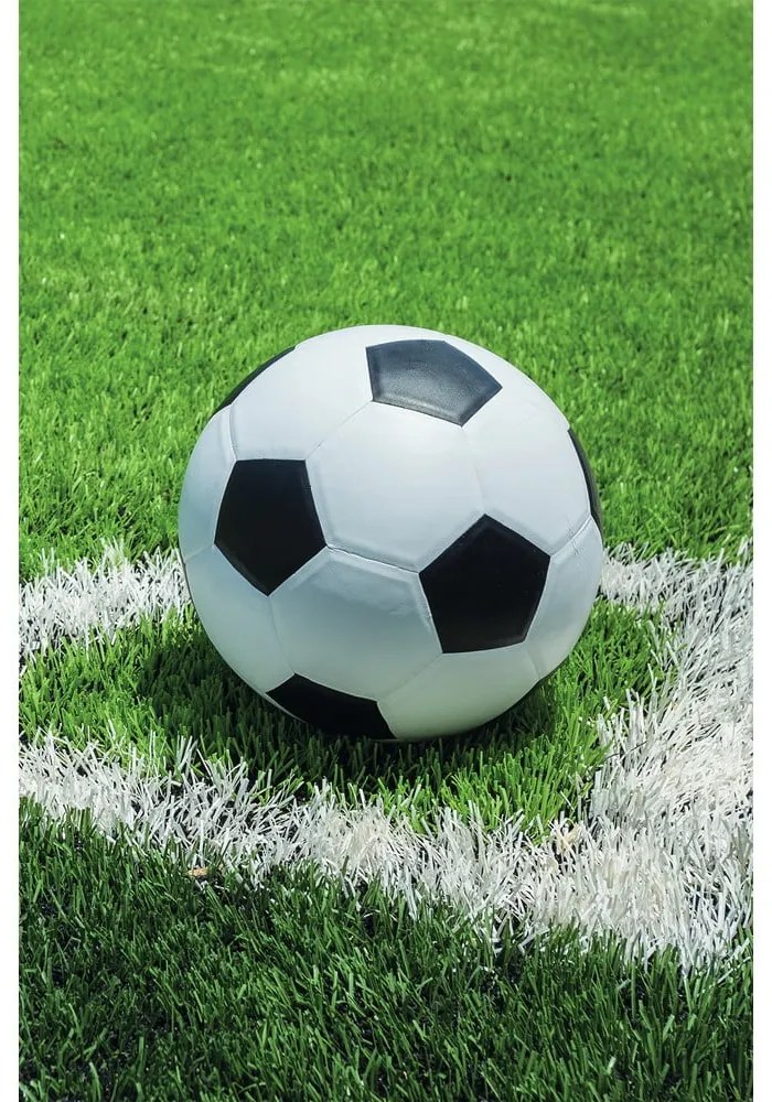 Zelená fleecová detská deka 100x150 cm Football – Jerry Fabrics