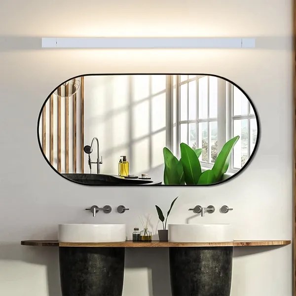 Brilagi- LED osvetlenie zrkadla do kúpeľne AQUA LINE LED/24W/230V 90 cm IP44 biela