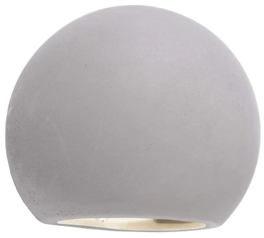 Deko-Light 341177 - Nástenné svietidlo OSANO 1xG9/25W/230V betón