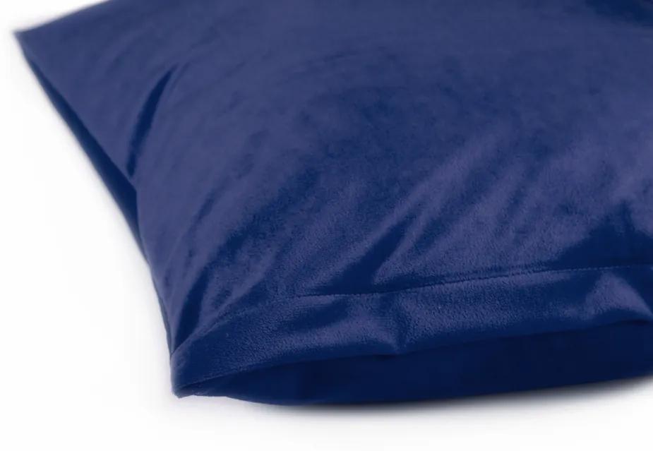 Biante Zamatová obliečka na vankúš SV-026 Tmavá kráľovská modrá II 50 x 60 cm
