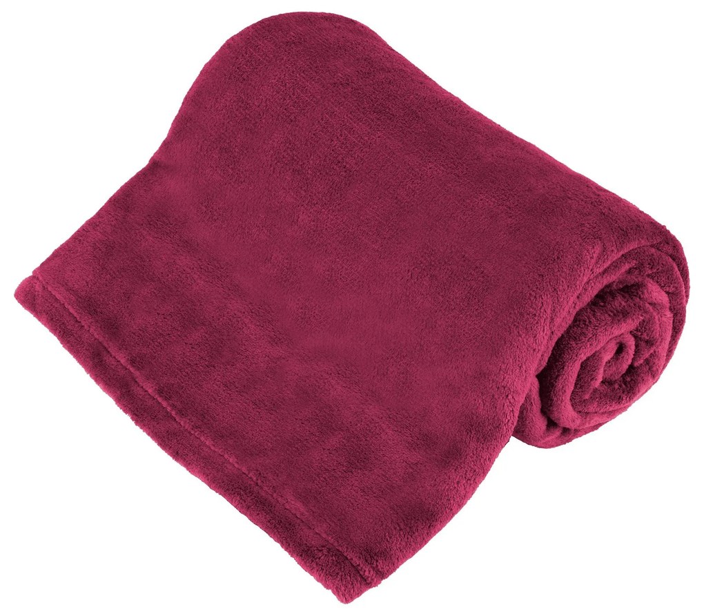 Teesa TSA8901 Deka mikroplyš 150x200 cm, vínová