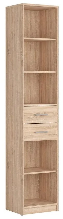 Regál BRW Nepo Plus 26 (dub sonoma) . Akcia -31%. Vlastná spoľahlivá doprava až k Vám domov. 1098380