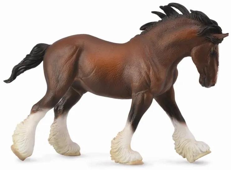 Clydesdalský kôň - hnedý