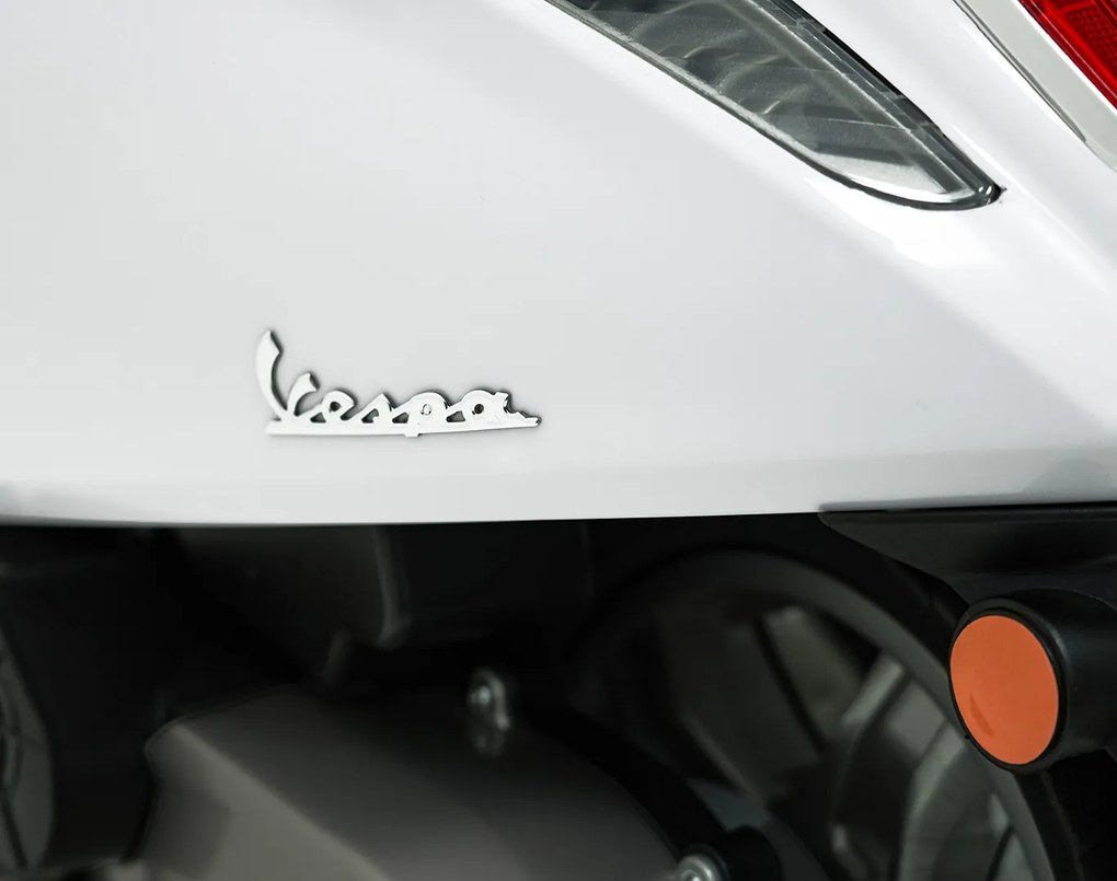 Ramiz Vespa Scooter ROMA Biela Detský motocykel