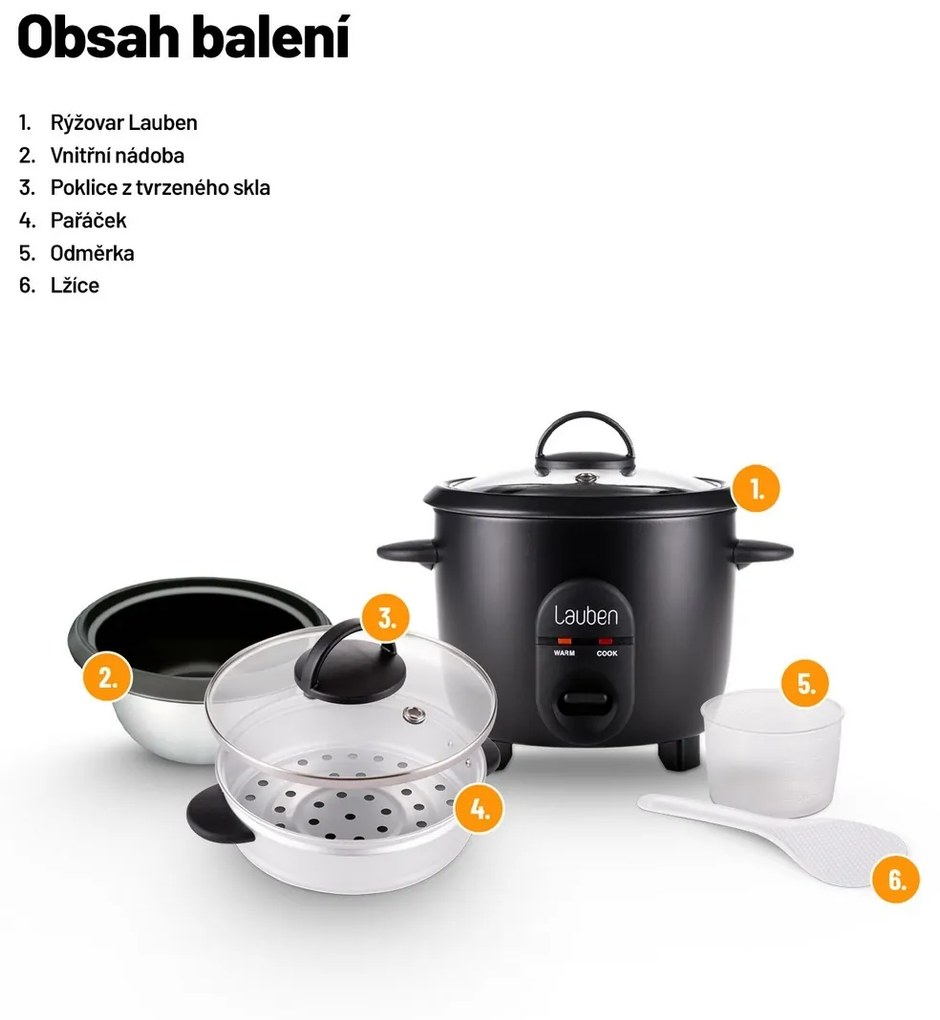 Lauben Rice Cooker 600BC