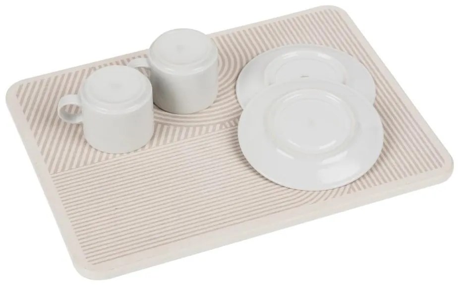 WENKO 54954100 - Podloga DAMON 40x30 cm bež 54954100