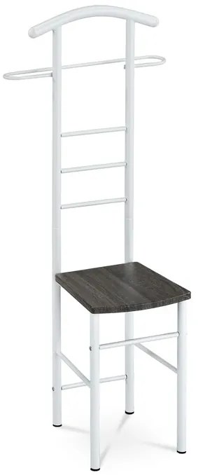 BONTEC Nemý sluha, kov, čierna, 81870 BK Farba: Biela
