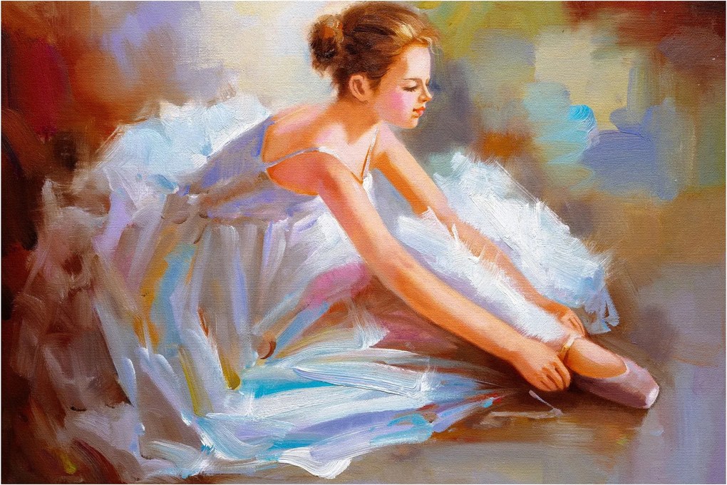 Obraz - Baletka (90x60 cm)
