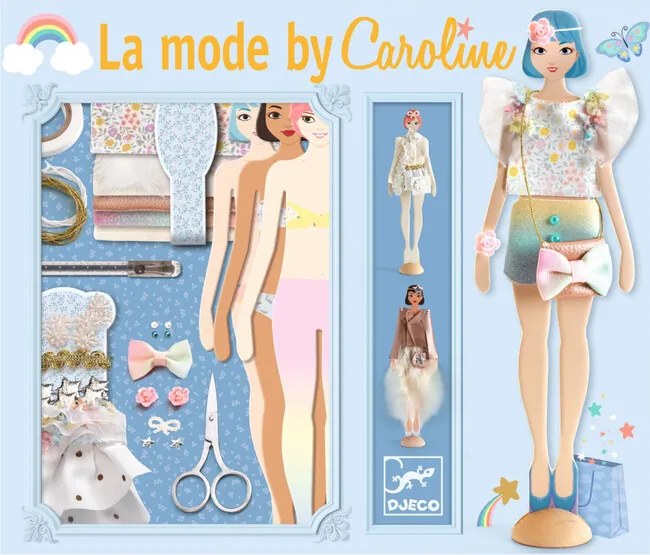 Djeco Kreatívna Sada módna návrhárka Caroline