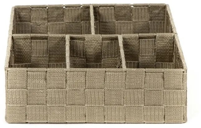Organizér Compactor TEX 32 x 25 x 8 cm, 5 dielov, biela