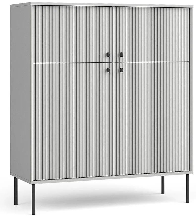 Príborník Iris 4D 10B sivý