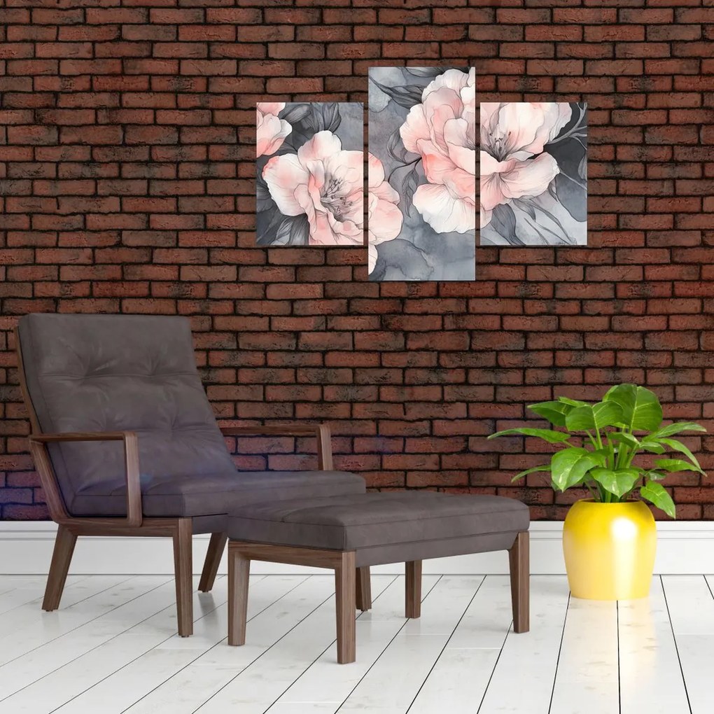 Obraz - Séria kvetov (90x60 cm)