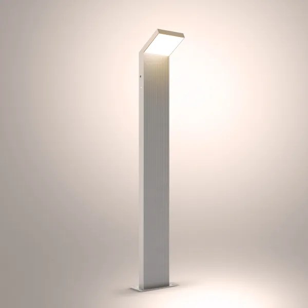 Brilagi - LED vonkajšia lampa RIANO LED/8W/230V strieborná IP65 80 cm