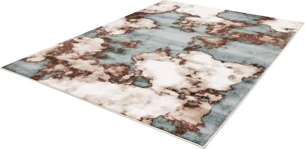 Koberec FD LIDA Primavera modrý / béžový