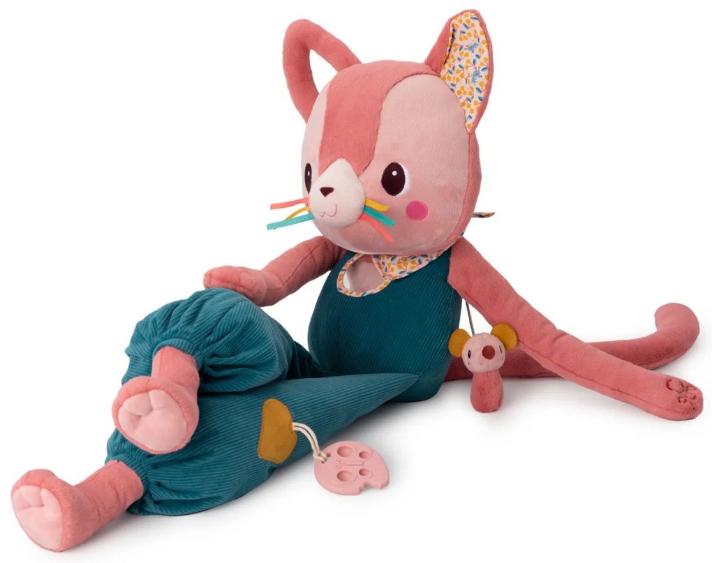 Lilliputiens - veľká textilná hračka - mačička Jeanne