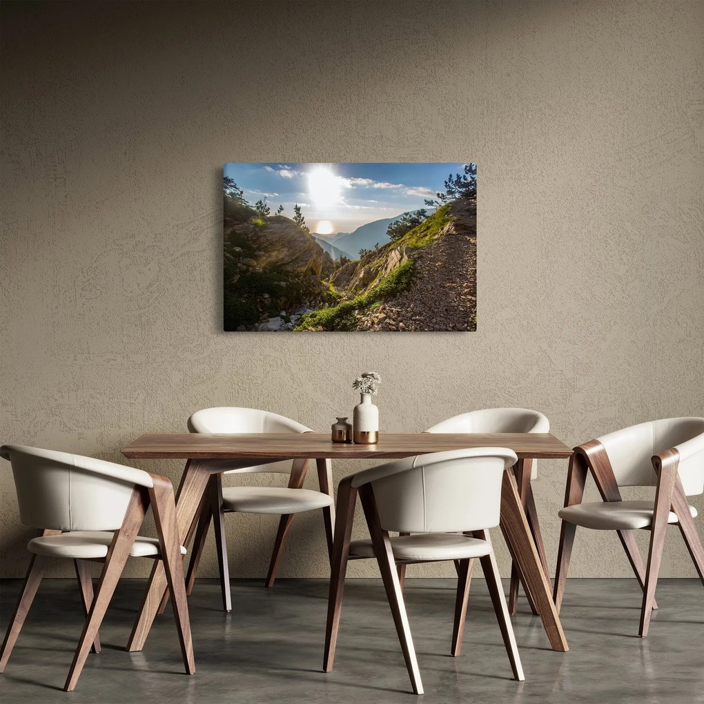 Obraz - Hora Olymp (90x60 cm)
