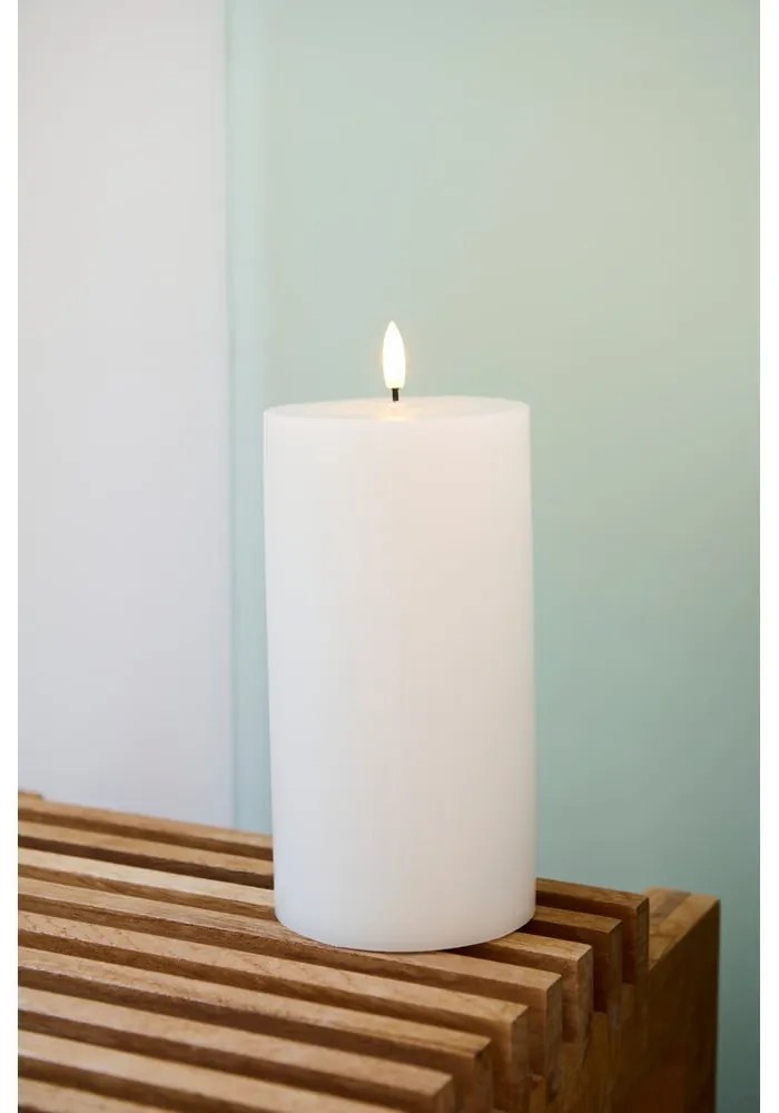 LED sviečka (výška 20 cm) Sille Rechargeable – Sirius