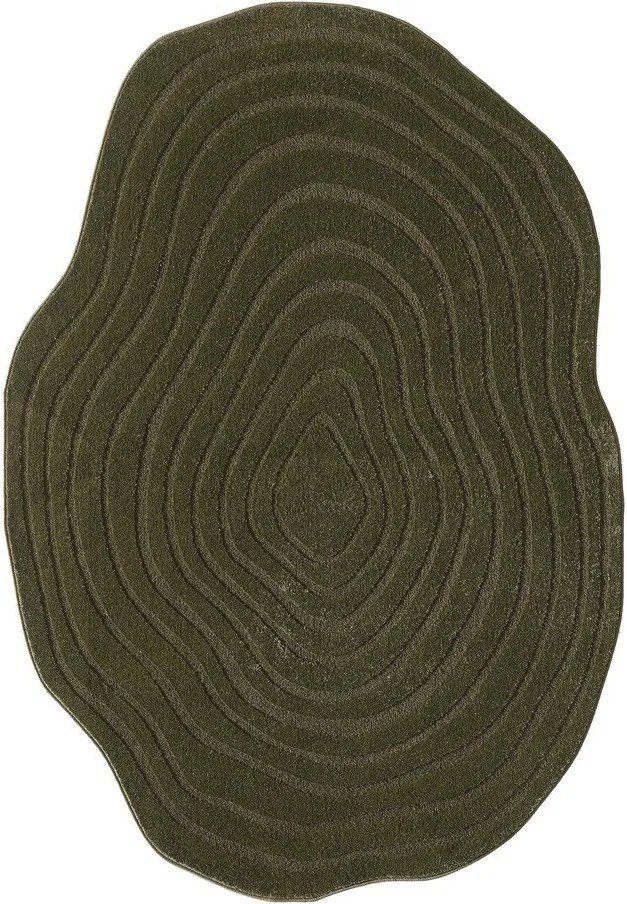 Tmavozelený koberec 160x230 cm Pebble – ESTE