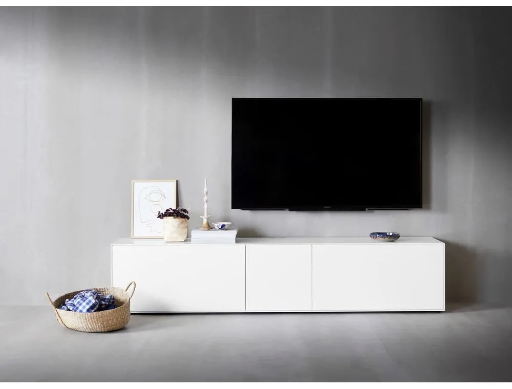 Biely TV stolík 225.8x49.2 cm Edge by Hammel - Hammel Furniture
