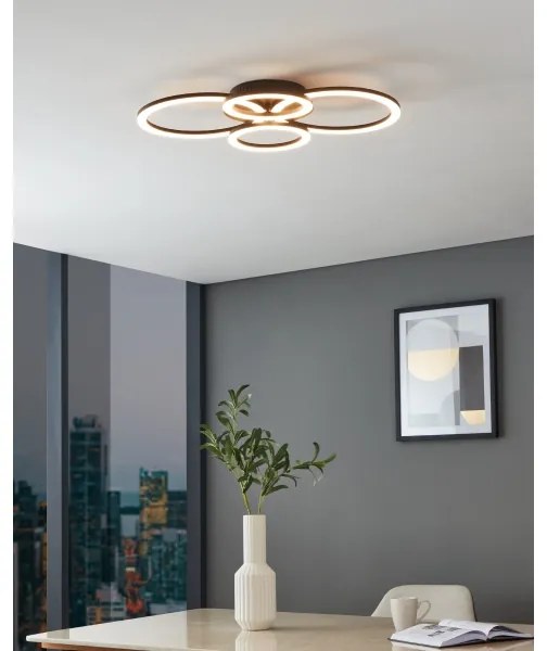 Eglo 900319 - LED Stmievateľné stropné svietidlo PARRAPOS-Z LED/41W/230V