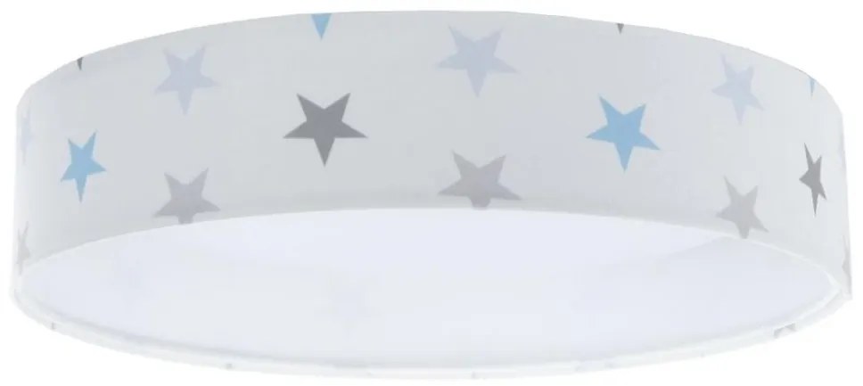 BPS Koncept LED Stropné svietidlo GALAXY KIDS LED/24W/230V hviezdičky biela/šedá/modrá BS0572