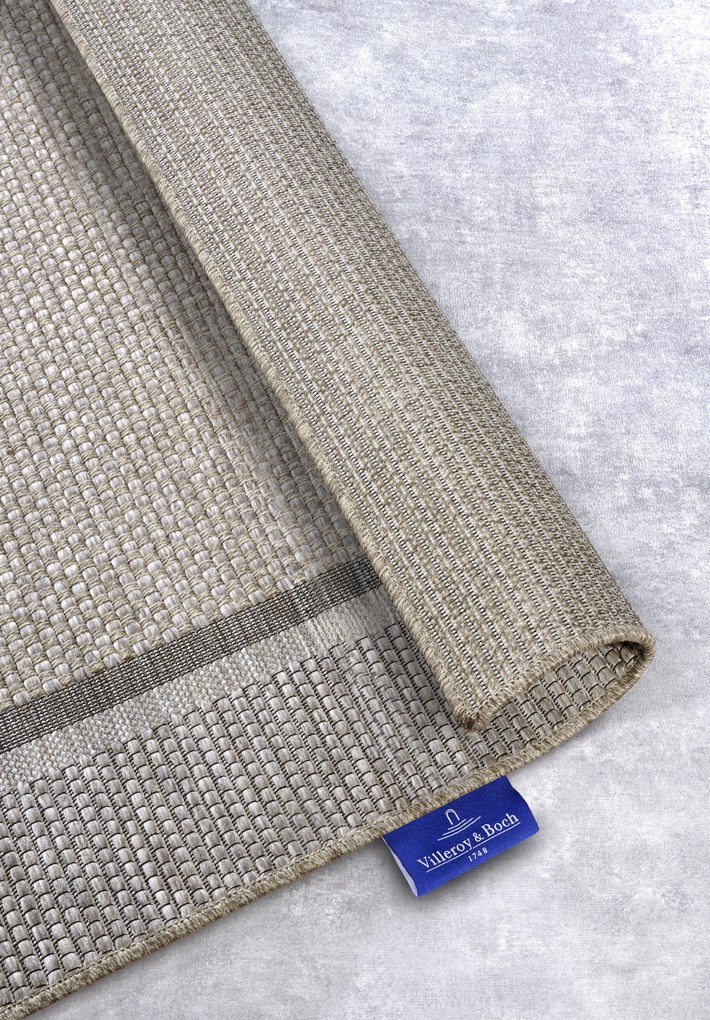 Villeroy & Boch, Kusový koberec Villeroy & Boch 106076 Brown – na von aj na doma, 155x230, hnedá, chodba / predsieň