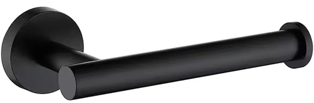CERANO - Nástenný držiak toaletného papiera Lineo - čierna matná, CER-CER-479404