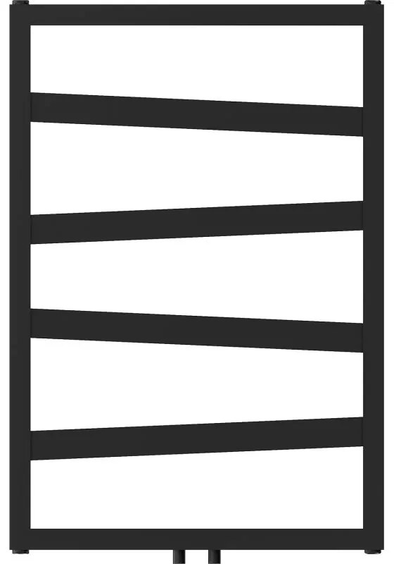 Mexen, Mexen Zoom dekoratívny kúpeľňový radiátor 770 x 530 mm, 275 W, čierny - W130-0770-530-00-70