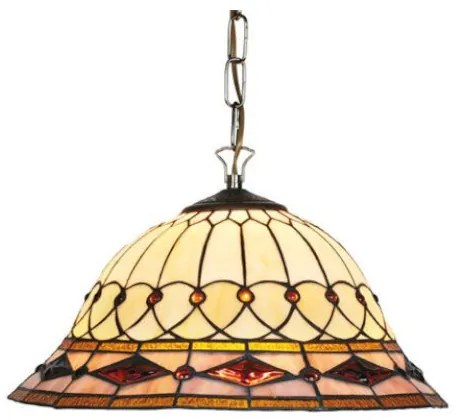 Luster Tiffany Ø40 kolekcia CARAMEL 2XE27