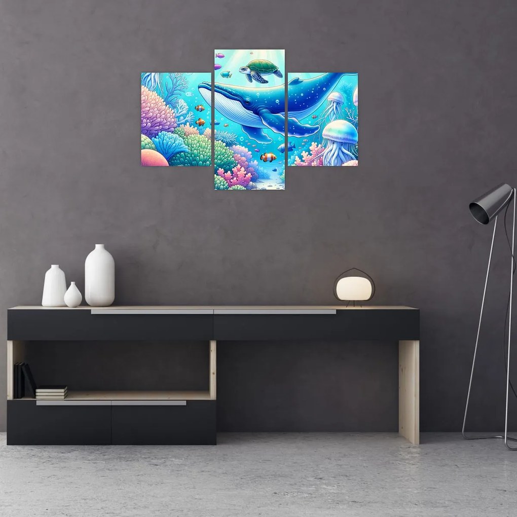 Obraz – Podvodný svet (90x60 cm)