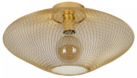 Lucide 21123/45/02 - Stropné svietidlo MESH 1xE27/40W/230V mosadz