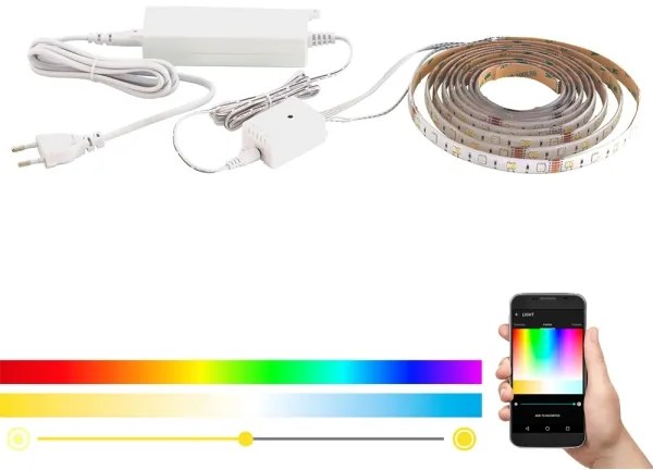 Eglo 32733 - LED RGB CCT Pásik 5m STRIPE-C LED/16W/230V