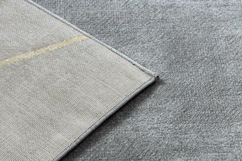 Dywany Łuszczów Kusový koberec Emerald 1022 grey and gold - 140x190 cm