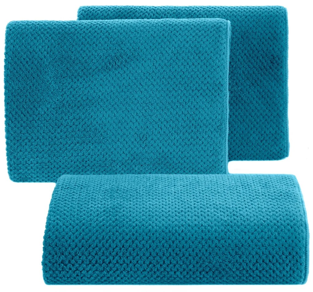 RÝCHLOSCHNÚCI UTERÁK Z MIKROVLÁKNA ZOE1 70X140 CM TYRKYSOVÁ