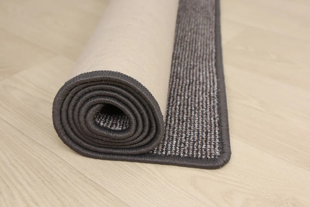 Timzo, Koberec behúň na mieru Neapol 4719, šíre 50 cm, hnedá, chodba / predsieň