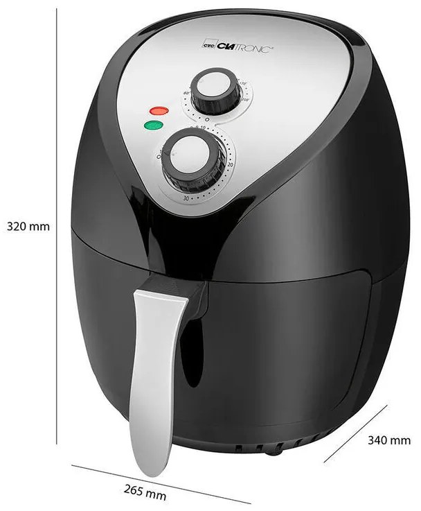 Teplovzdušná fritéza Clatronic - FR 3699 H