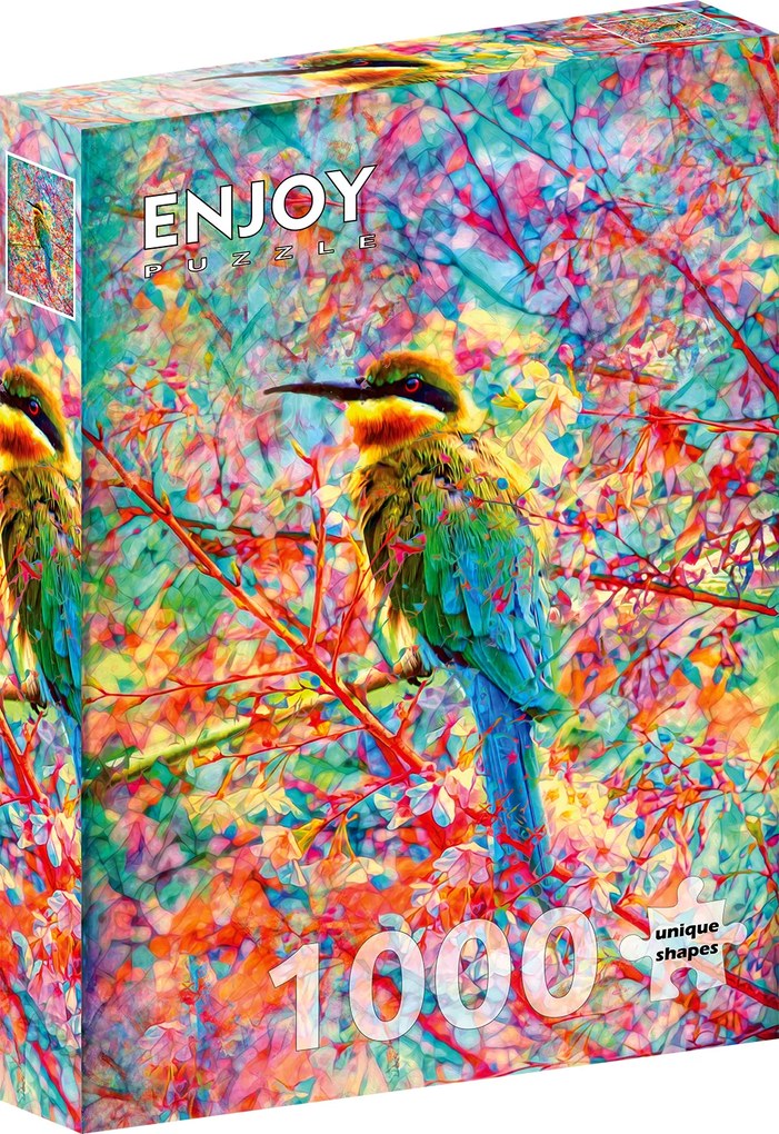 ENJOY Puzzle Šťastný vtáčik 1000 dielikov