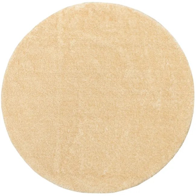 Kúpeľňový koberček Malmo béžový, kruh