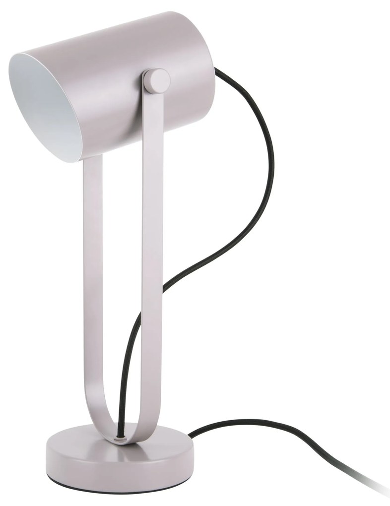 LEITMOTIV Stolná lampa Snazzy šedá 41,5 × 13 × 13 cm