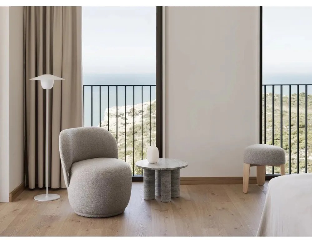 Kamenný okrúhly odkladací stolík ø 52 cm Volos – Blomus