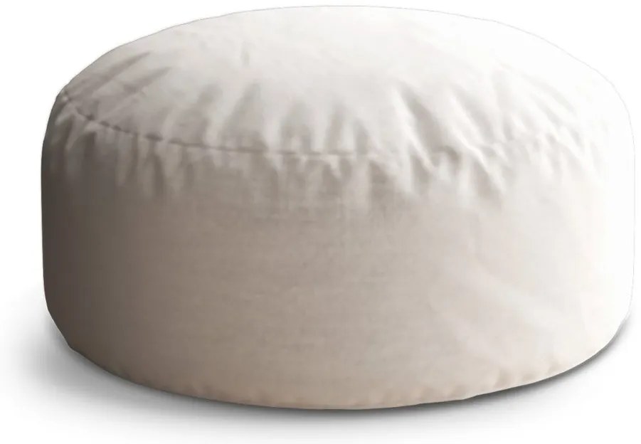 Taburet Circle biela, biela